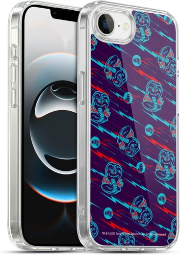 Vista 201 de Head Case Designs Funda de gel suave con licencia oficial de Cobra Kai Eagle Fang Logo Key Art compatible con Apple iPhone 7 Plus/iPhone 8 Plus