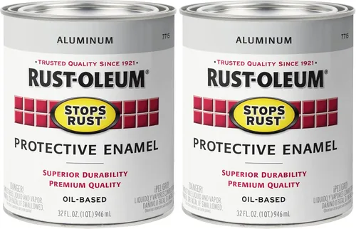Vista 38 de Carbón gris brillante Rust-Oleum (7784502) contra el óxido 32 onzas, 7784502 Gris carbón brillante