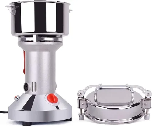 Vista 6 de Electric Grain Grinder 700G Electric Grain Grinder Mill High-Speed Vertical Type Stainless Steel Pulverizer for Kitchen Herb Spice Pepper Coffee