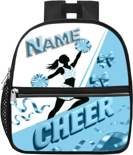 Vista 18 de Mochila transparente personalizada para niñas, mochila escolar de porristas de 12 x 6 x 12 pulgadas para mujeres, niños, adolescentes