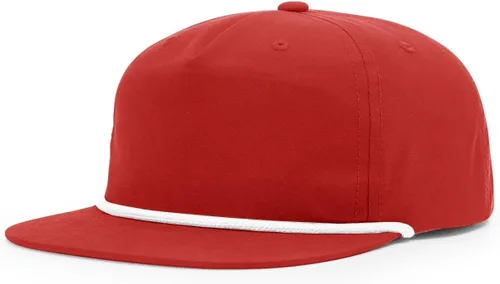 Vista 22 de Richardson 256 Umpqua 5 Panel UPF 50+ Gorras Snapback Premium con Clasificación Cuerda de moca oscuro / caqui
