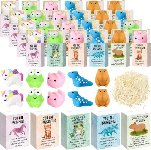 Vista 123 de 10 juegos de bolas de estrés cálidas de Halloween con cajas mezcladas 5 Beige