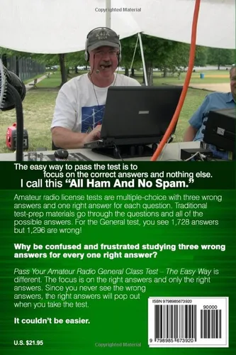 Vista 2 de Pass Your Amateur Radio General Class Test - The Easy Way 2023-2027 Edition (EasyWayHamBooks)