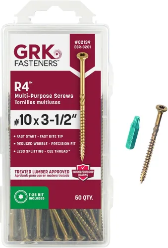 Vista 15 de GRK 103133#10 x TORNILLOS MULTIUSOS R4™ de 2-1/2" 80
