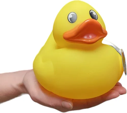Vista 8 de Big Rubber Ducky - Mezcla coleccionable (5.5 pulgadas) de alienígena, robot, dinosaurio, splat, ninja, confeti, corazón rosa, amarillo, unicornio