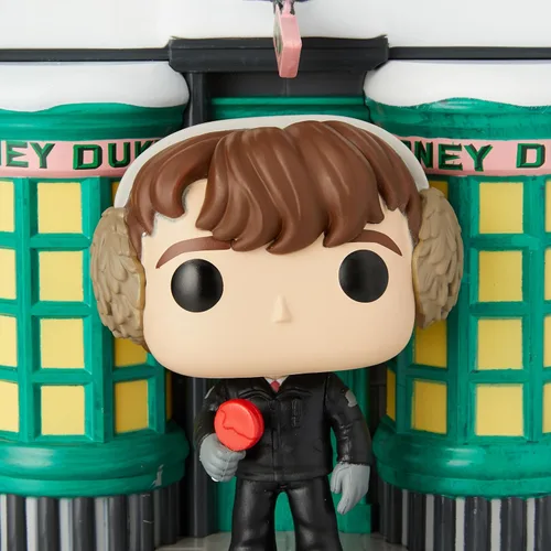 Vista 2 de Funko Pop! Deluxe: Harry Potter: Hogsmeade - Neville Longbottom con Honeydukes