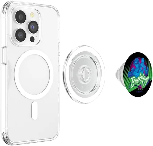 Vista 4 de Marvel Bucky Barnes y Captain America Best Friends PopSockets MagSafe PopGrip para iPhone