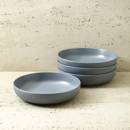 Vista 11 de Stone Lain Logan - Juego de 4 cuencos para pasta, color negro