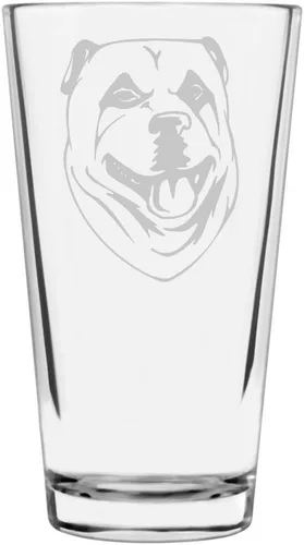Vista 408 de Podenco Canario - Vaso de pinta de 16 onzas con temática de perro personalizado