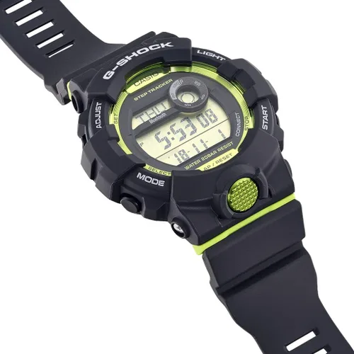 Vista 4 de Casio Reloj digital de cuarzo para hombre con correa de resina