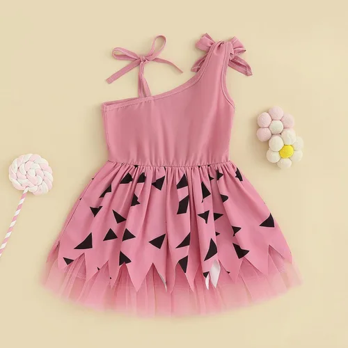 Vista 4 de CHAUKAREAUL Disfraces de hombre de las cavernas para bebés, niñas y niños, disfraz de Halloween de Bam-Bam de la Edad de Piedra, cosplay, fiesta