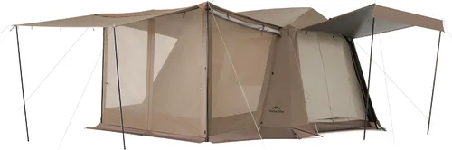 Vista 10 de Naturehike Village Tienda de Campaña Instantánea, Tienda de Campaña para 4 Personas y 8 Personas con Toldo Completo, Tiendas de Campaña Impermeables