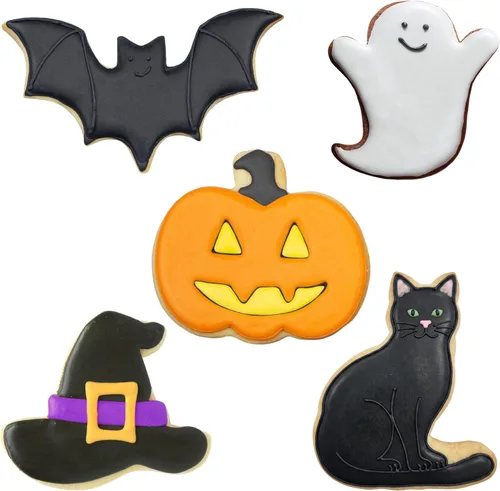 Vista 6 de Juego de 5 cortadores de galletas de Halloween de Ann Clark
