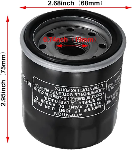 Vista 4 de LIYYOO 1UY-14451-00-00 Kit de bujías para filtro de aceite de filtro de aire, compatible con Yamaha Grizzly 660 YFM660 4x4 2002-2008 YFM660 Filtro