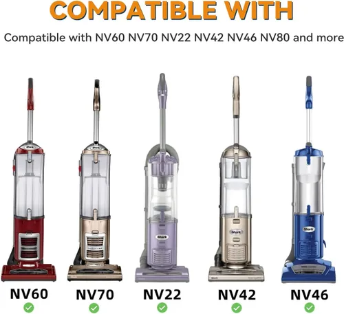 Vista 2 de Mangueras de vacío para Shark NV22: Manguera de repuesto para aspiradora Shark Navigator NV22 NV44 NV46 NV60 NV70 NV80 NV355 UV400 UV410 - Número