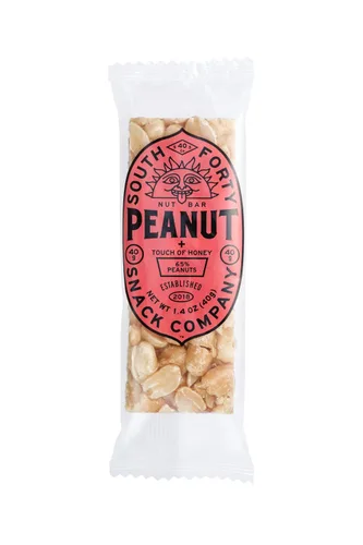 Vista 5 de South 40 Snacks - Barra de maní, barra extra crujiente de nueces, ingredientes simples, miel y azúcar, deliciosos racimos de nueces de proteína