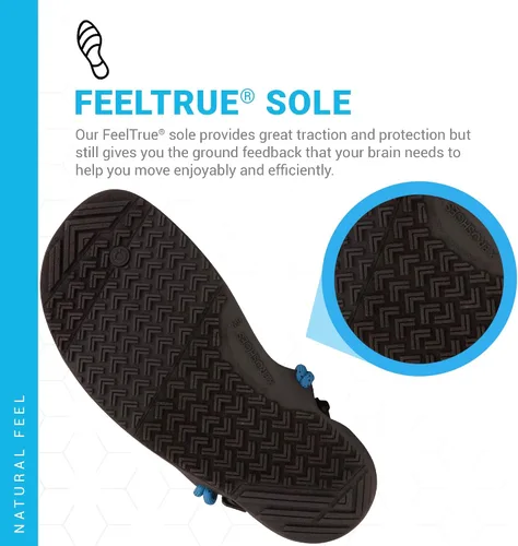 Vista 5 de Xero Shoes Sandalias de playa descalzas para hombre Aqua Cloud Sandalias de agua y senderismo para hombres Sandalias deportivas minimalistas