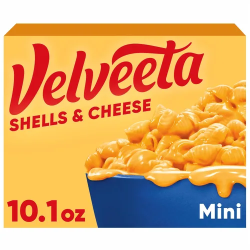 Vista 14 de Velveeta Shells & Cheese - Velveta Caracoles y Queso - Pasta de caracoles con salsa de queso y 2% de leche y queso (caja de 12 oz)