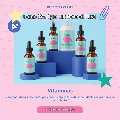 Vista 3 de JoySpring Chlori Drops Kids Clorofila líquida, baya, 30 porciones
