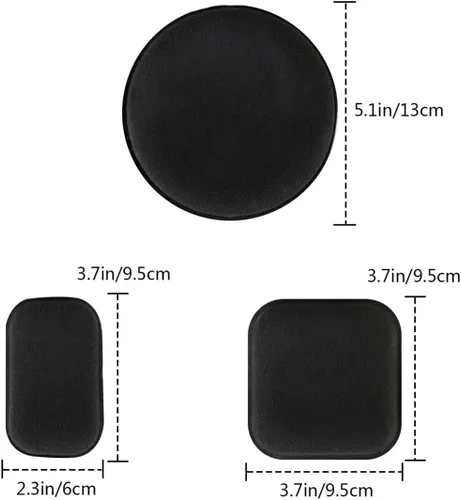 Vista 8 de Universal Airsoft Helmet Pads, Tactical Helmet Replacement Foam Padding Kits Bicycle Accessories Mats for Fast Mich CS ACH FMA USMC PASGT