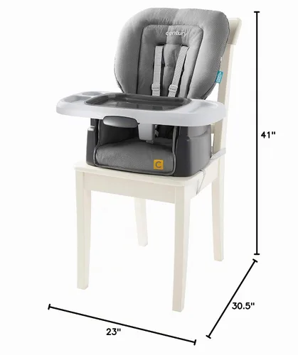 Vista 11 de Century Dine On - Silla alta 4 en 1 Crece con el niño, con 4 modos, modelo Metro
