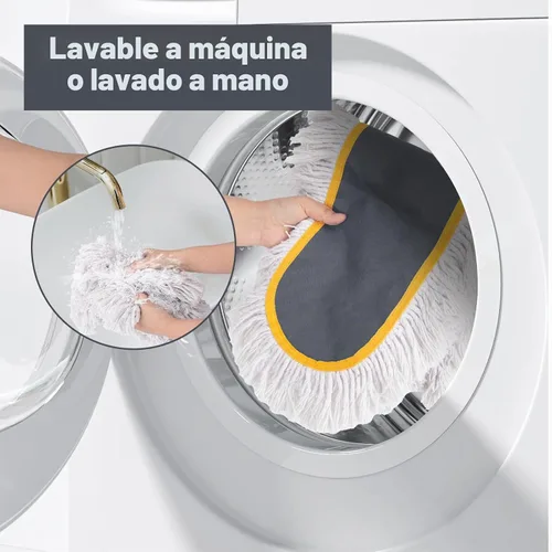 Vista 5 de Trapeador de polvo comercial de 24 pulgadas para limpieza de pisos, plumero