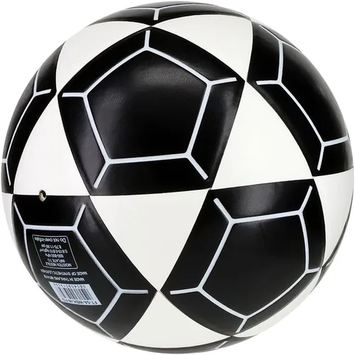 Vista 6 de Mikasa FT5A-WBK-W Goal Master - Balón de fútbol, blanco/negro, talla 5, voleibol de pie