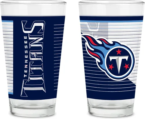 Vista 37 de Rico Industries NFL Football Main - Juego de 2 vasos clásicos de 16 onzas con logotipo impreso digitalmente, apto para lavavajillas NFL Football