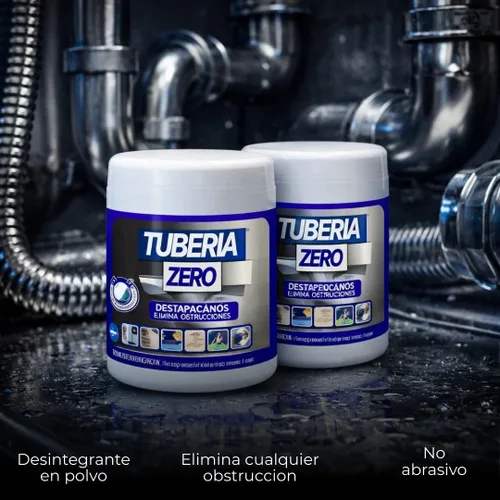Destapa Caños Tuberia Zero 2x250gr
