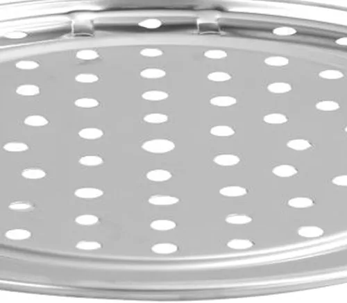 Vista 9 de Steamer Rack Stainless Steel Steaming Rack Steam Tray with Removable Legs for Steamer Cookware Pressure Cooker Multifunctional Steamer Basket (22cm)