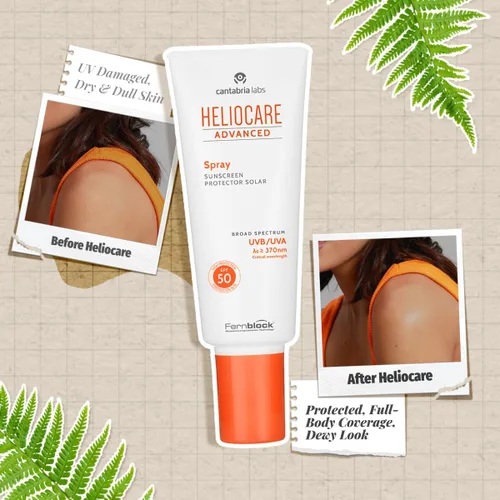 Vista 6 de Heliocare Spray de protección solar avanzado SPF 50 6.8 fl oz