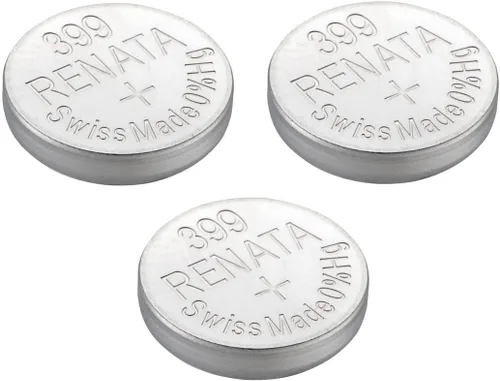 Vista 9 de Renata 399 SR927W Baterías – 1.55 V Óxido de Plata 399 Batería de reloj (2 unidades)