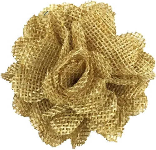 Vista 17 de Wrapables® Shabby Chic - Flor de arpillera de 2 pulgadas de diámetro (juego de 20), gris ceniza
