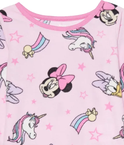 Vista 5 de Disney Baby Girls 2-Piece Loose-fit Minnie Mouse Pajama Set