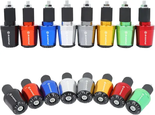 Vista 2 de COPART - Tapones universales para manillar de motocicleta, 7/8 pulgadas, 0.866 in, repuesto para Honda CBR1000RR CBR600RR CB650F CBR250R CBR929RR