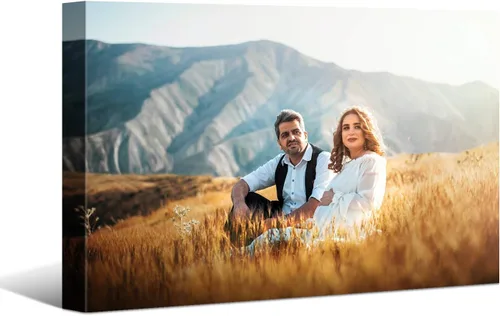 Vista 10 de Laoife Pintura en Lienzo Personalizada 30x30 cm Sube Imágenes, Impresiones en Lienzo Personalizadas con tus Fotos, Regalos Personalizados de Niños