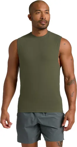 Vista 14 de True Classic Camisas de entrenamiento para hombre: camiseta muscular Negro