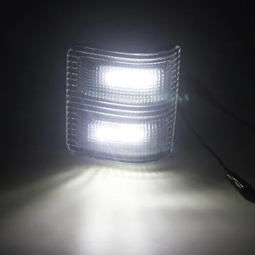 Vista 5 de 2x luz LED para espejo lateral Compatible con Ford F250 F350 F450 F550 Super Duty de 2008 a 2016, 7C3Z-13776-A 7C3Z-13776-B 7C3Z13776A 7C3Z13776B