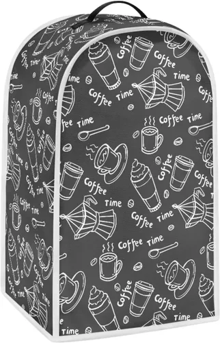 Vista 35 de Funda para batidora, cubierta para electrodomésticos de cocina, protección contra el polvo, lavable, para máquina de café, procesador de alimentos