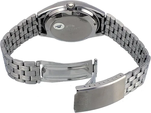 Vista 2 de Orient FAB0000DC Reloj automático de 3 estrellas de acero inoxidable con esfera dorada y fecha de día para hombre, Oro, Reloj automático