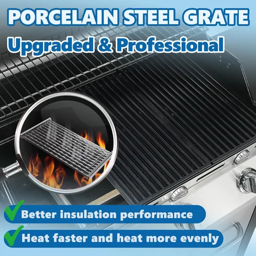 Vista 7 de 17 pulgadas Tru Rejillas de parrilla infrarroja para Charbroil 463371116 463370719 463370919 463335014 463344116 463335115 Parrilla Piezas
