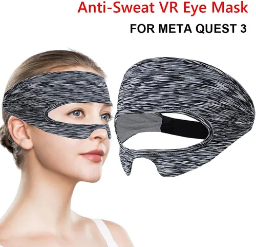 Vista 2 de 7pcs VR Accessories Set for Meta Quest 3, VR Accessories Protective Cover Includes VR Face Cover,Controller Grips,Headset Cover, Lens Protector
