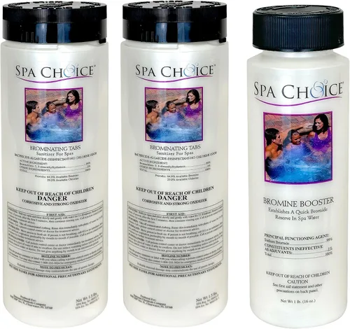 Vista 10 de SpaChoice 472-3-3001A Tabletas de bromo para bañera de hidromasaje de spa, 1.5 libras, con bromuro de sodio de 1 libra