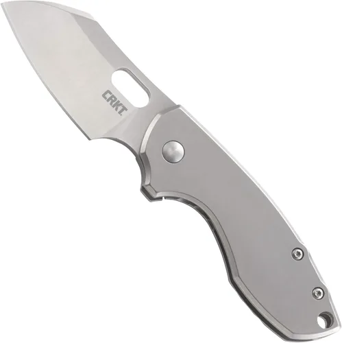 Vista 11 de CRKT Pilar II Cuchillo de Bolsillo Plegable Grande EDC: Portación Diaria, Hoja Negra, Apertura con Aleta, Seguro de Marco, Mango de Acero