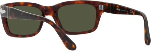 Vista 6 de Persol PO3301S - Gafas de sol rectangulares, HavanaVerde
