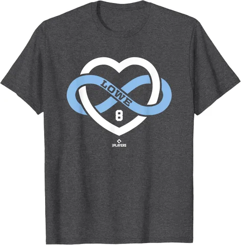 Vista 13 de Camiseta Infinite Love Brandon Lowe Tampa Bay MLBPA, Negro
