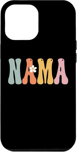 Vista 6 de iPhone 15 NAMA Retro Groovy Print Mom Cute Mother's Day Funny Grandma Case