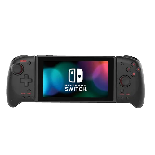 Vista 3 de Hori Nintendo Switch Split Pad Pro (Black) Ergonomic Controller for Handheld Mode - Officially Licensed By Nintendo Negro