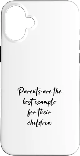 Vista 22 de Parents are the best example for their children Case for iPhone XR
