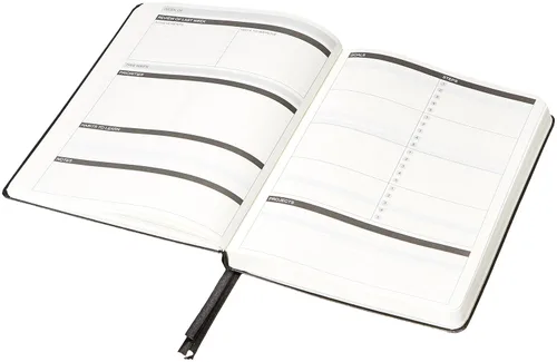 Vista 5 de Amazon Basics Planificador y revista diarios - 5.8 "x 8.25", cubierta dura